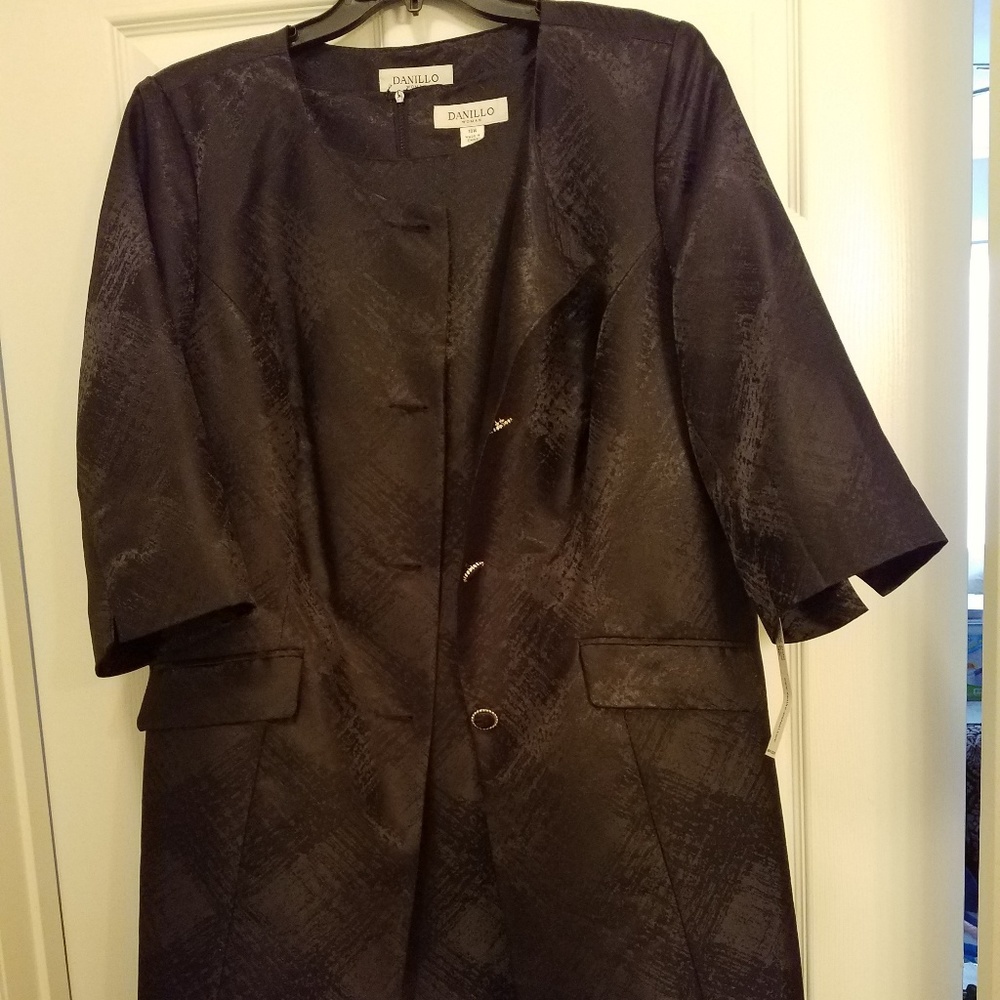 Black Coat Dress, new w tags
